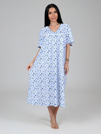 Женская сорочка НК-538 / Голубой