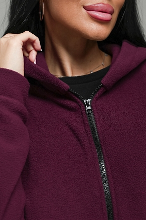 Женский костюм с брюками 74718 / бордовый