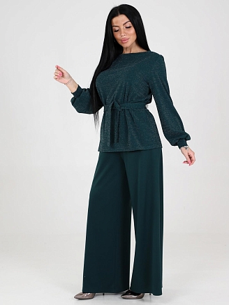 Женский костюм Цепочка / изумруд