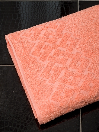 Полотенце махровое Донецкая Мануфактура Baldric / Персик