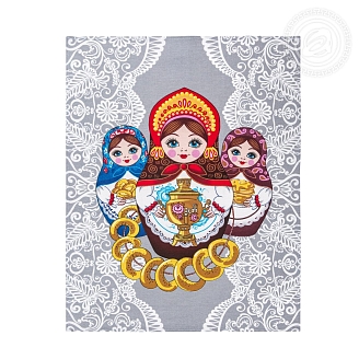 Набор полотенец рогожка / Марфа