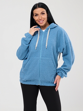 Женское худи БАРАШЕК ЗхБ-2755 / Джинс