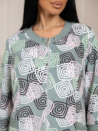 Женский халат мод.2127 / Ментол