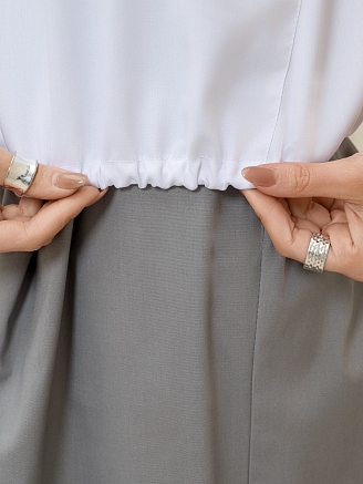 Рубашка медицинская женская М-203-0 Вискоза/Стрейч