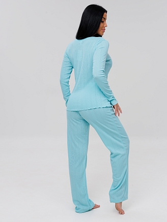 Женская пижама П-103(Риб) / Бирюзовый
