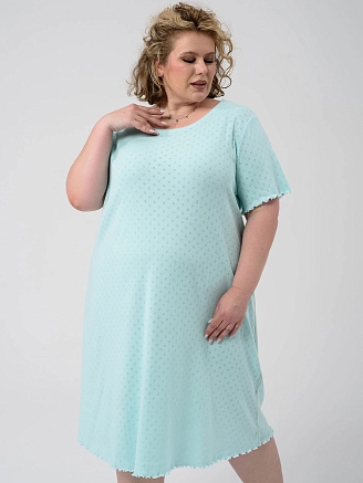 Женская сорочка "Шарм" 2433-Рн / Ментол