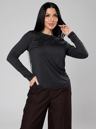 Женский лонгслив Энкар / антрацит