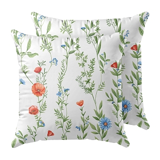 Набор наволочек "Хорошо Дома" 70x70 / Цветочный вальс