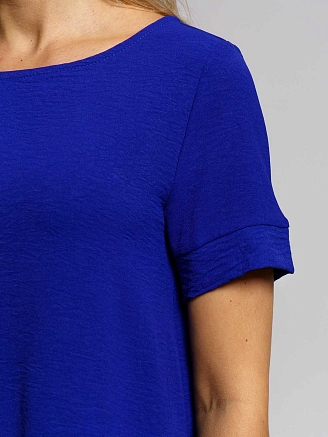 Женское платье мод.1425/1 / Синий