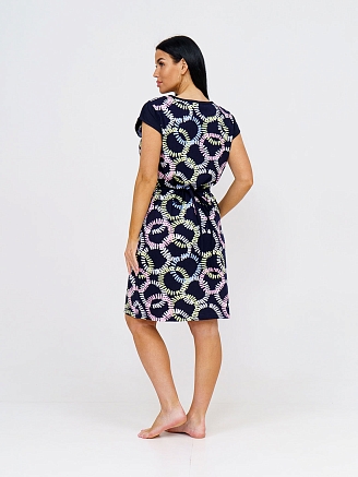 Женский халат мод.1591/4 / Синий