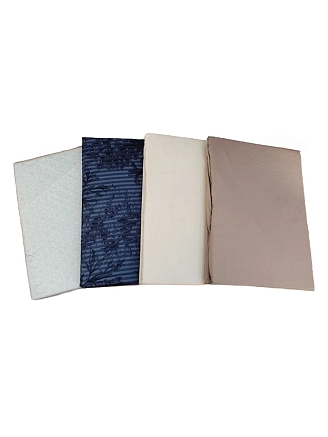 Простыня поплин на резинке / Расцветки в ассортименте