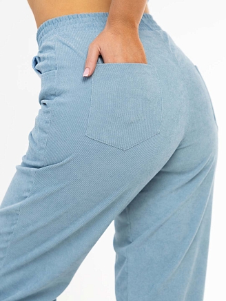 Женские брюки мод.1440/11 / Голубой