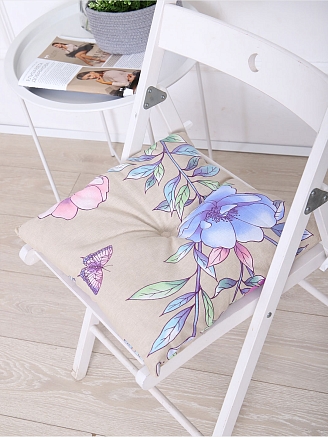 Подушка на стул / Маргарита беж