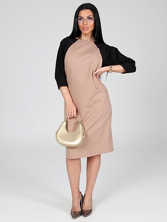 Женское платье Воксель / бежевый