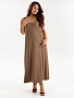 Женский сарафан Барбара / Кофе