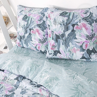 Постельное бельё поплин De Luxe Дивея