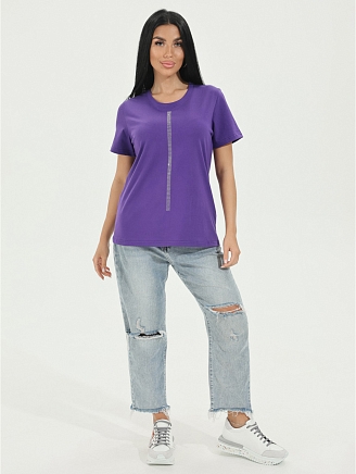 Женская футболка Шик / Фиолетовый