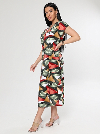 Женское платье Рамка ПлК-623 / Самоцветы