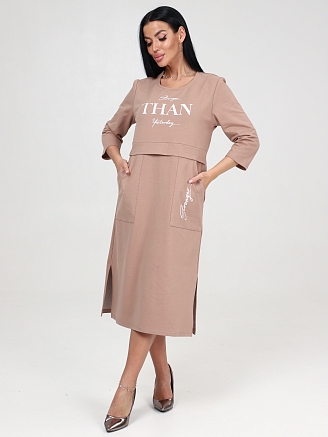 Женское платье СПРИНТ ПлФ-43 / Визон