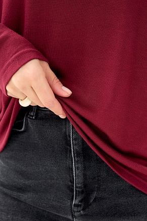 Лонгслив женский оверсайз Б Арт. 10637