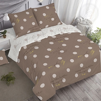 Постельное бельё поплин De Luxe Эстель