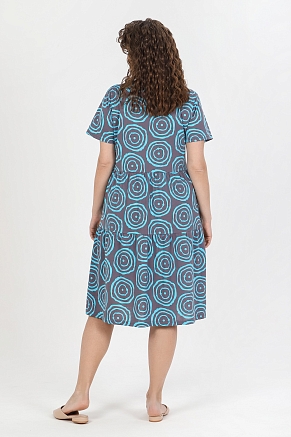 Женское платье Лабиринт-1 / серый