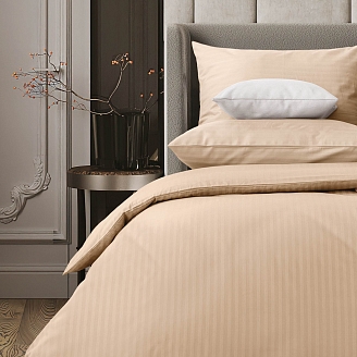 Комплект постельного белья "Verossa" Stripe / Bronze