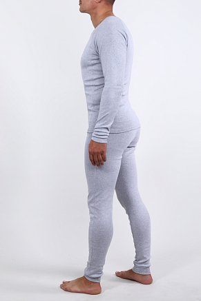 Термокомплект мужской 15401 / серый меланж