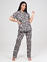 Женская пижама ЛЕДИ КК-61 / Леопард