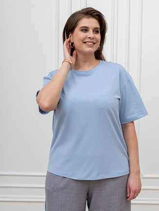 Женская футболка Искра-1 / голубой