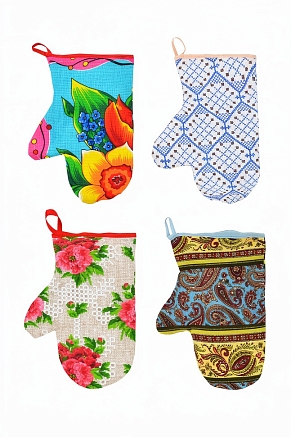 Варежка-прихватка большая / В ассортименте