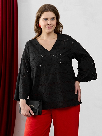 Женская блузка Милица-2 / черный-5