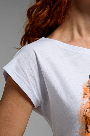 Женская футболка 7030 / тигрица