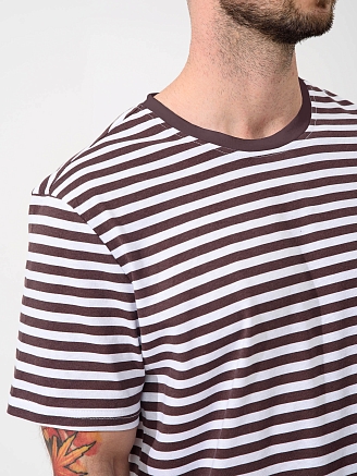 Мужская пижама "Полоса" 2440-К / Коричневый