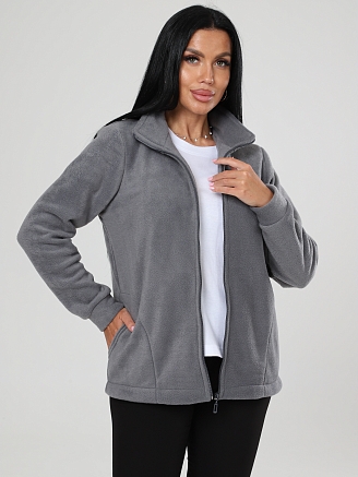 Женская толстовка ТлФ-401 / Темно-серый