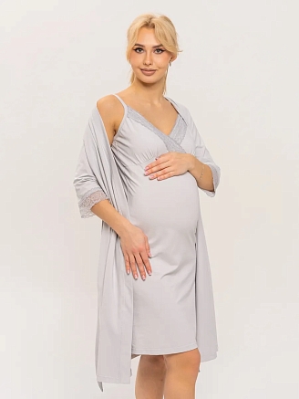 Женский комплект «Для мамы» / Светло-серый арт.к1156сс