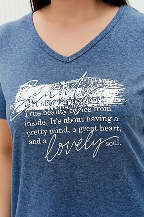 Женская туника 9146 / джинс