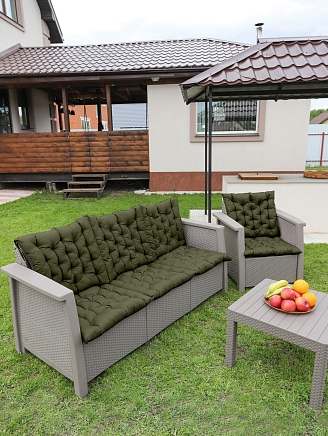 Матрас для садовой мебели арт. MO55 / Хаки