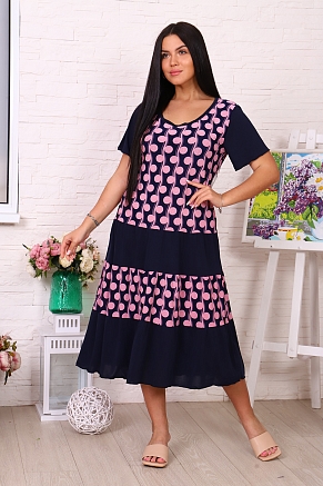 Женское платье 31525 / розовый