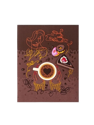 Полотенце кухонное рогожка купон / В ассортименте