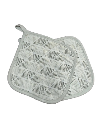 Набор кухонный рогожка / 2 прихватки