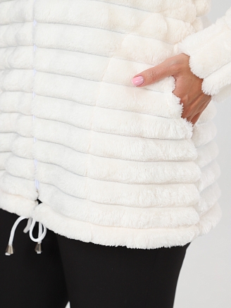 Женская толстовка ПОЛОСА КВФ-27 / Молоко