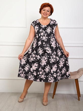 Женское платье Мурсия / Темно-серый