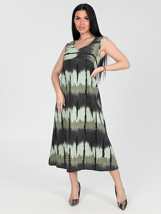 Женское платье Мираж ПлК-2916 / Северное сияние зеленое