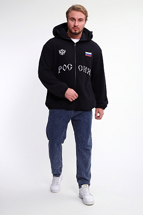 Мужской худи 36990 / черный