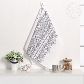 Полотенце кухонное рогожка / Мережка