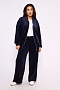 Женский костюм 638 / Темно-синий