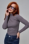 Женская водолазка 14439 / темно-серый