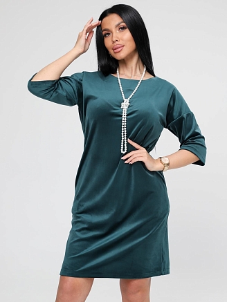 Женское платье Дарвиния / изумруд