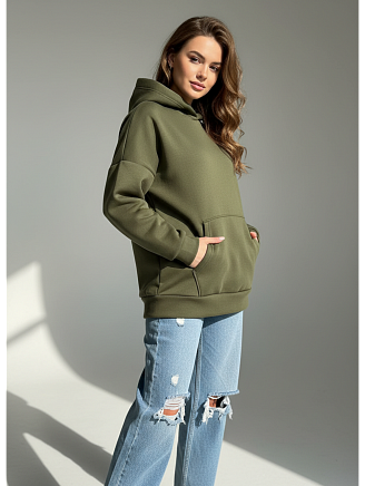 Женское худи Альфа / Хаки